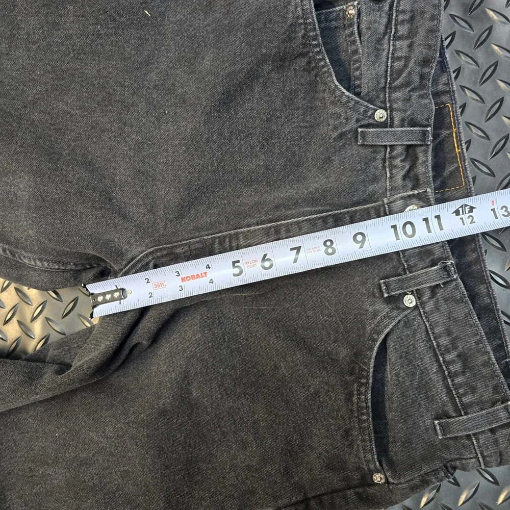 Vintage Levis 550 Relaxed‎ Fit Tapered Leg Orange Tab Black Jeans 32x32 11/1996